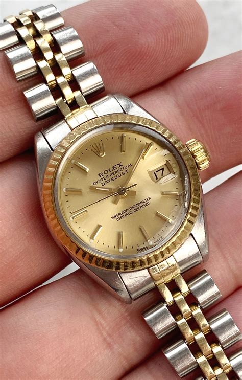 rolex dayjust komplett gold preis